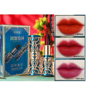 3 Color in 1 Matte Matt Waterproof Stay Lipstick 24 Hour Lip Stick Set for Women Long Lasting 24 Hours Labiales Permanentes Mate