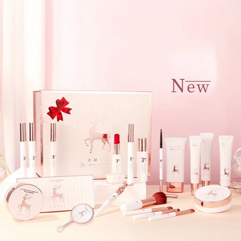 20 Pcs Makeup Set Box Full Box Lipstick Eyeshadow Set Gift Set Complete Make up Skincare Products Cosmetics for Women