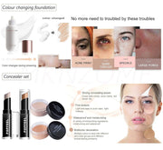 32-Piece Professional Makeup Kit for Women – Full Cosmetic Set with Makeup Bag, Eyeshadow Palette, Makeup Brushes, Lipstick, Lip Gloss, Foundation & Concealer