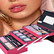 Professional Makeup Kit, Portable Makeup Kit, Cosmetics Kit for Women, All in 1 Makeup Kit, Full Start Cosmetics Set for Women and Girls, Includes Cosmetics and Makeup Tools