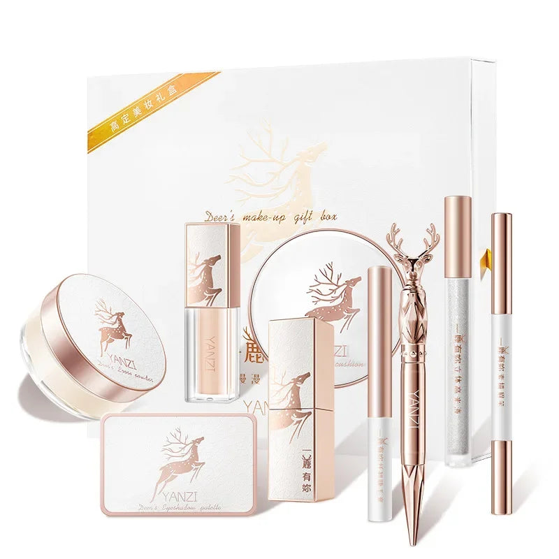 9Pcs/Set Makeup Sets Face Powder Foundation Concealer Make up Christmas Gift Box