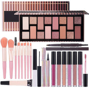 Makeup Kit for Teen Girls – Complete Makeup Set with Eyeshadow Palette, Eyeliner, Brush Set, Lip Gloss, Mascara & Eyebrow Pencil, Ideal Gift for Women