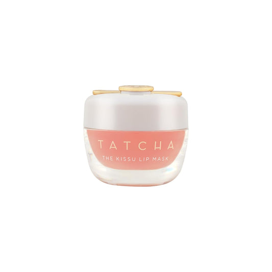 Tatcha Kissu Lip Mask | Overnight Lip Mask, Visibly Plumps and Softens for Lush Lips, 9.0 G | 0.32 Oz