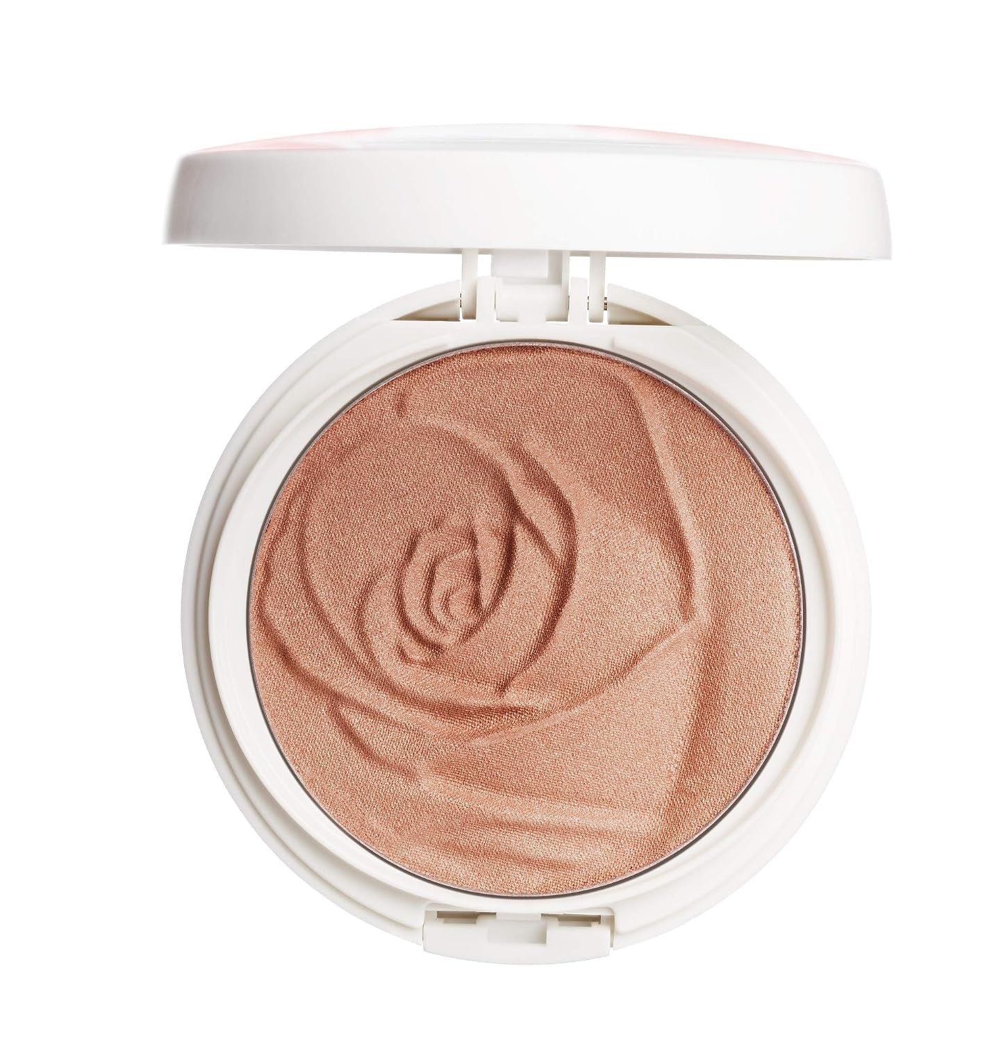 Rosé All Day Set & Glow Highlighter Face Makeup Powder Sunlit Glow, Dermatologist Approved