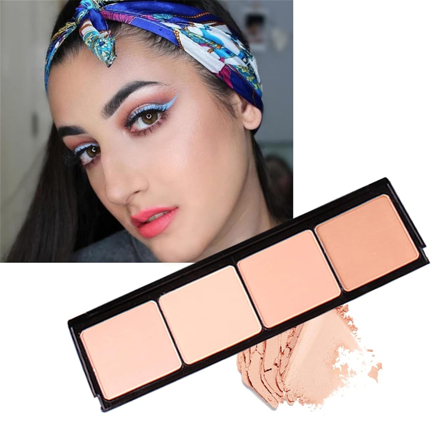 Paquete Esencial de Cosméticos  de 54 Colores Para un Look Completo