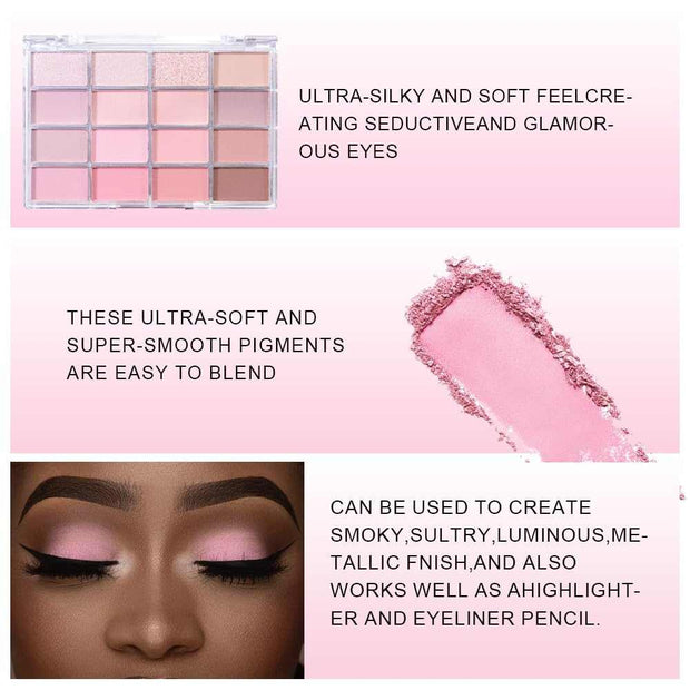 16-color eyeshadow palette