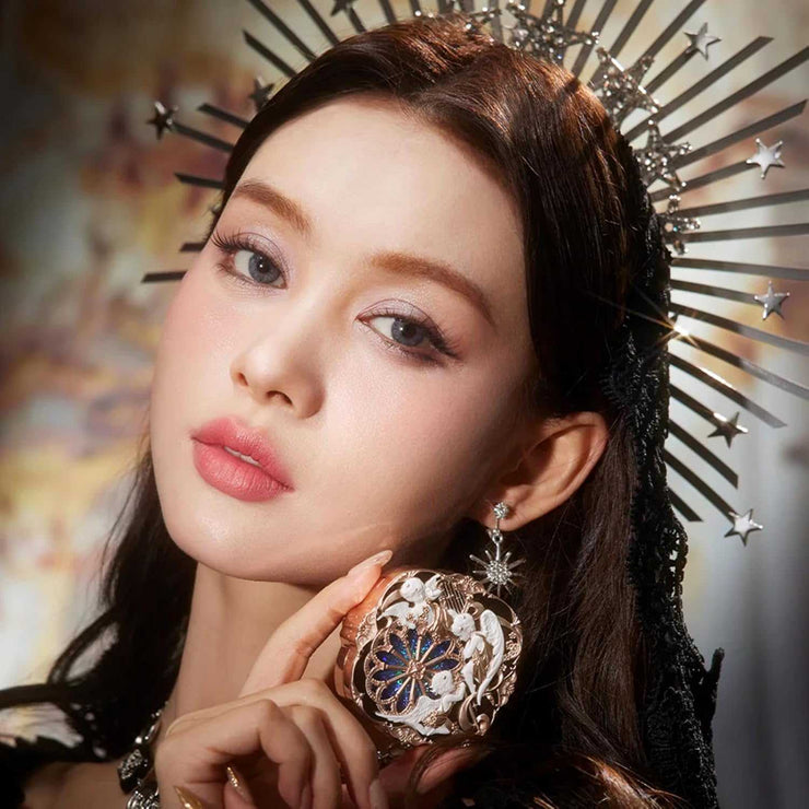 Little Angel Cream Blush,Buildable & Blendable Makeup Blush for Cheeks,Soft & Long-Lasting,Dusty Mauve Rose Flush for All Skin Tones(04 Rose Ashes,6G)