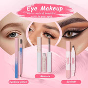 All-in-One Makeup Set for Women, Girls & Teens – Full Compact Pink Cosmetic Kit, Perfect Gift Set