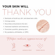 Rose Gold Peel-Off Mask for hydrating, firming, and glowing skin with 24K gold and natural ingredients