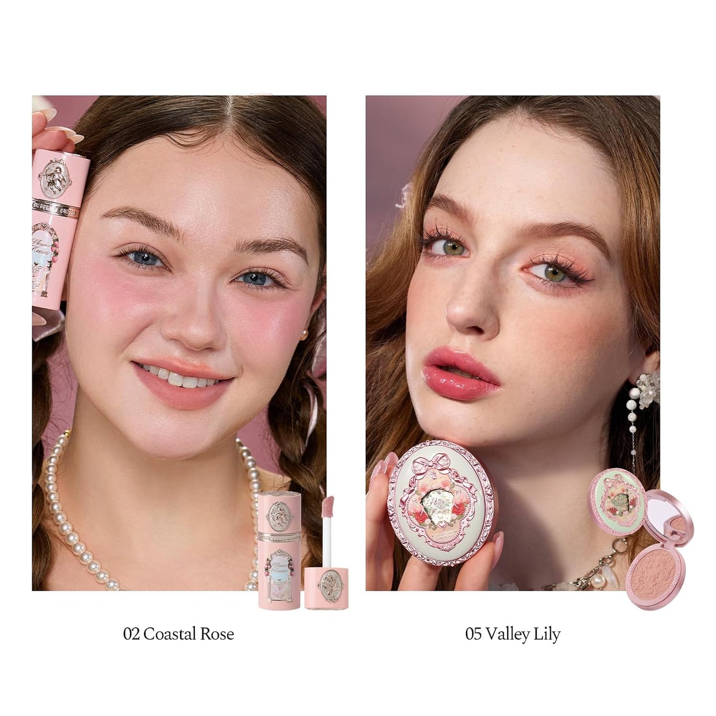 Jun-Forest Reverie Gift Box Set,13-Piece Beauty Kit,Includes Make-Up Palette,Lipgloss,Blush,Solid Perfume,Hand Cream,Perfect Easter Birthday Make up Gift