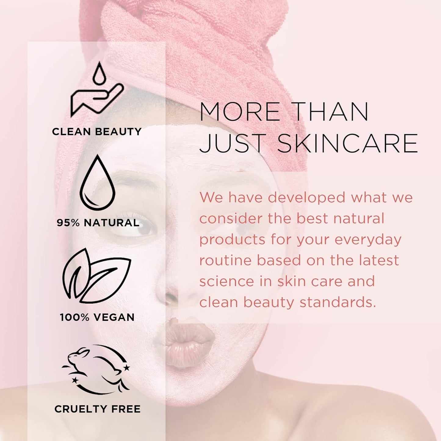 Rose Gold Peel-Off Mask for hydrating and firming skin with 24K gold, natural, vegan, and cruelty-free skincare product