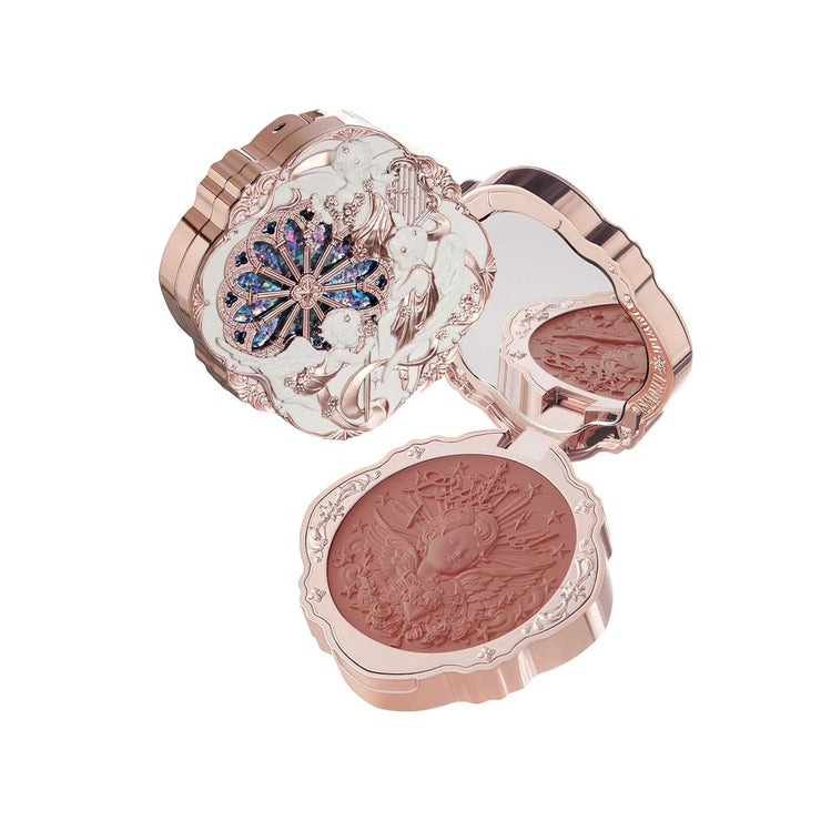 Little Angel Cream Blush,Buildable & Blendable Makeup Blush for Cheeks,Soft & Long-Lasting,Dusty Mauve Rose Flush for All Skin Tones(04 Rose Ashes,6G)