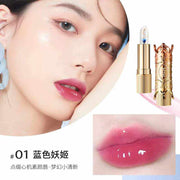 Petals Lipstick Temperature Color Changing Lip Moisturizing Balm Female Makeup Sexy Lip Gloss Shiny Lipstick