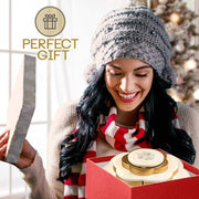 All in One Makeup Kit for Teens and Women - Flower Makeup Set for Girls 10-12 - Pigmented Eyeshadows, Lip Creams, Blushes, Concealer and Mirror - Full Starter Makeup Gift Set for Beginners