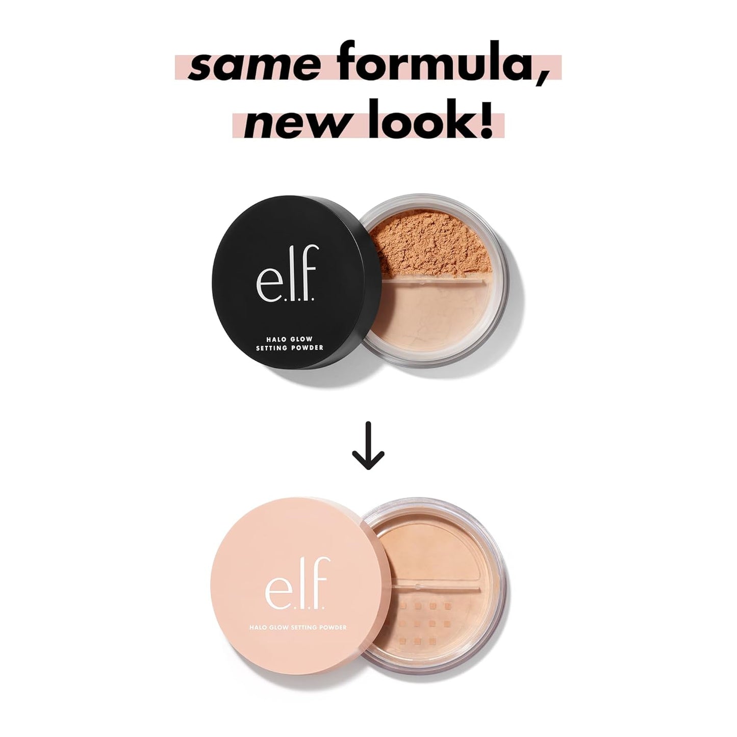 Halo Glow Soft Focus Setting Powder, Silky & Creates Soft Glow without Shine, Smooths Pores & Lines, Vegan & Cruelty-Free, Light