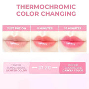 Moisturizing Temperature Color Changing Lip Balm, Cute Cat Paw Lip Balm, Color Changing Lipstick Nourish Thermochromic Lip Balm