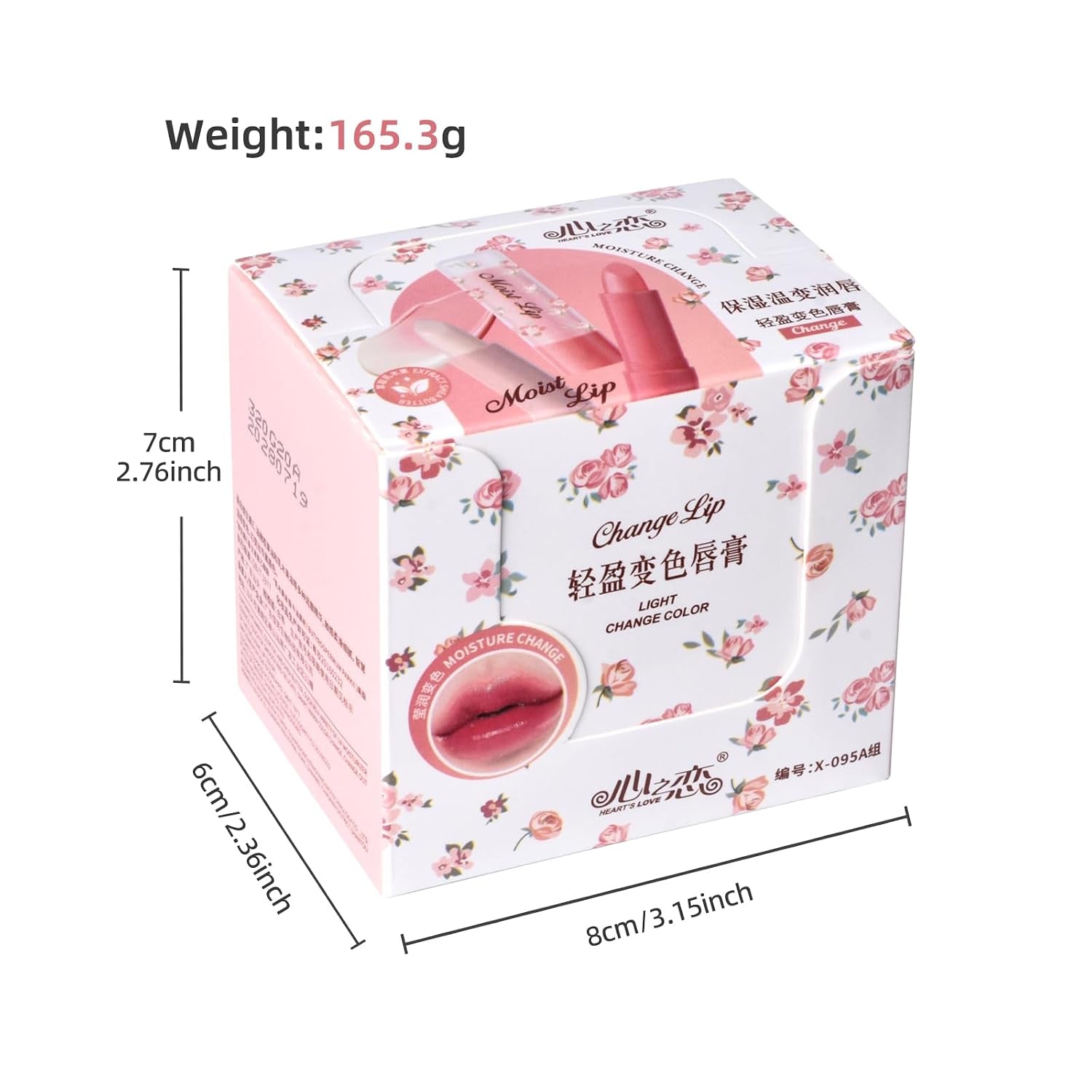 Color Changing Lipstick Set, Orange Pink White Ph Magic Lipstick Waterproof Long Lasting 24 Hour Lip Balm Kit for Women Girls (Multi 01, 12Pack)