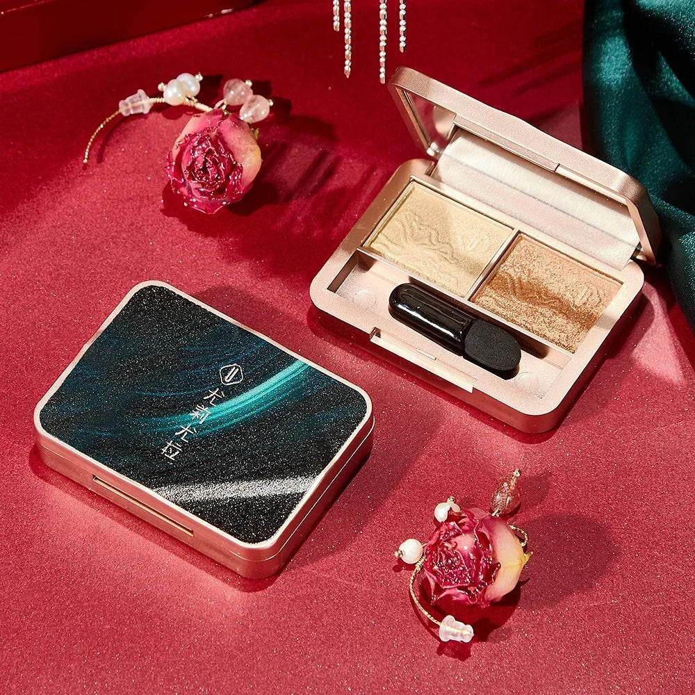 8Pcs Makeup Set Gift Box Novice Learning Set Lipstick Concealer Foundation Eyeshadow Palette Setting Powder Women'S Makeup Set