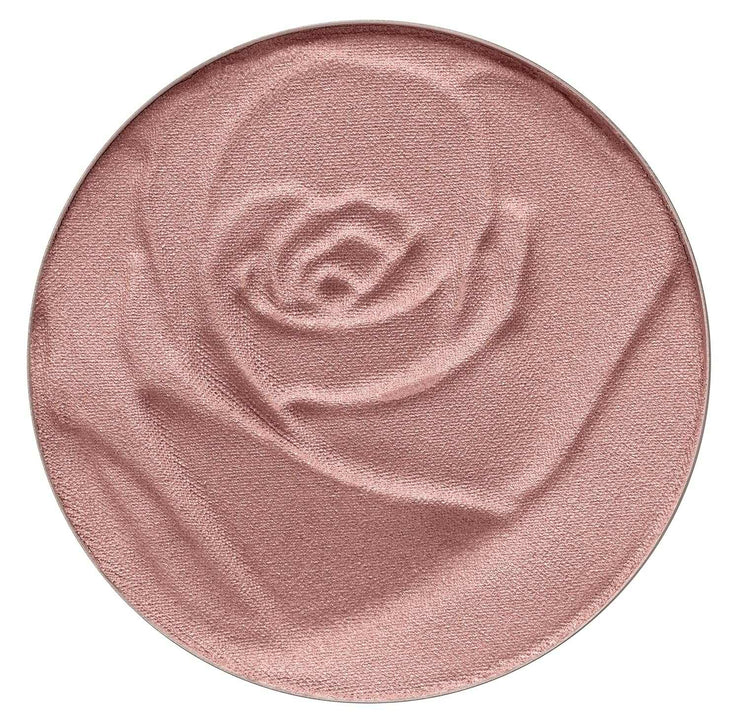 Rosé All Day Set blush with embossed rose design in soft pink shade for radiant cheek makeup