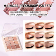 Makeup Set for Women, Girls & Teens – All-in-One Cosmetic Kit with 9-Color Eyeshadow Palette