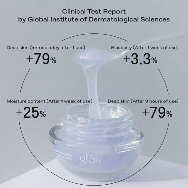 Peach Peptide Repair Lip Balm #Palepink : Cruelty-Free & Artificial Fragrance-Free, Essential Oil-Free, Nourish & Moisturize Lips with Peach Flavored Lip Balm, 0.3 Oz