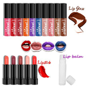 32-Piece Professional Makeup Kit for Women – Full Cosmetic Set with Makeup Bag, Eyeshadow Palette, Makeup Brushes, Lipstick, Lip Gloss, Foundation & Concealer