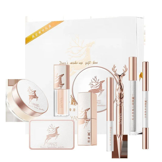 9Pcs/Set Makeup Sets Face Powder Foundation Concealer Make up Christmas Gift Box