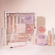 Christmas Gift Makeup Set Box Full Lip Gloss Glitter Eyeshadow Palette Lipstick Highlight Powder Blush Women Cosmetics Makeup