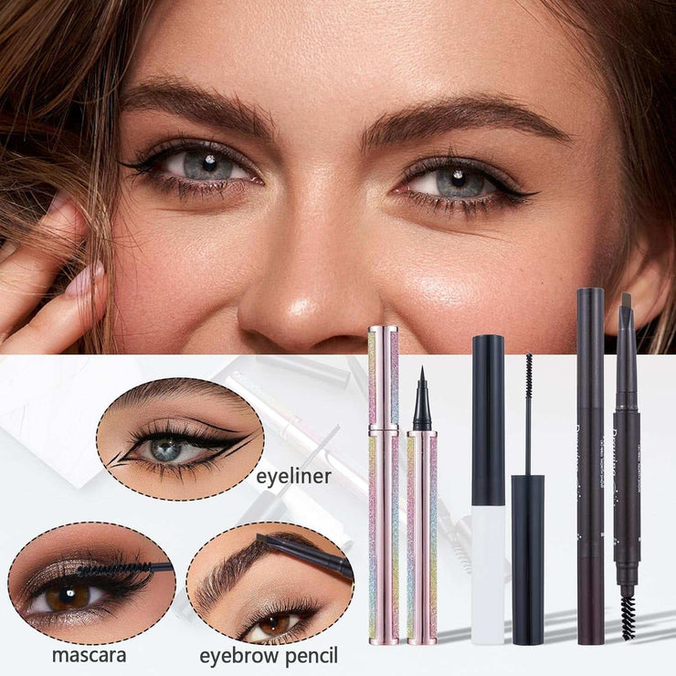 Makeup Kit for Teen Girls – Complete Makeup Set with Eyeshadow Palette, Eyeliner, Brush Set, Lip Gloss, Mascara & Eyebrow Pencil, Ideal Gift for Women