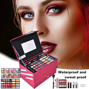 Professional Makeup Kit, Portable Makeup Kit, Cosmetics Kit for Women, All in 1 Makeup Kit, Full Start Cosmetics Set for Women and Girls, Includes Cosmetics and Makeup Tools