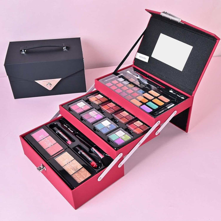 Professional Makeup Kit, Portable Makeup Kit, Cosmetics Kit for Women, All in 1 Makeup Kit, Full Start Cosmetics Set for Women and Girls, Includes Cosmetics and Makeup Tools