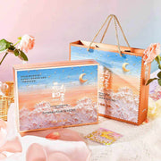 Flower and Four Seasons makeup 10 pcs cosmetic set gift box with floral and seasonal design